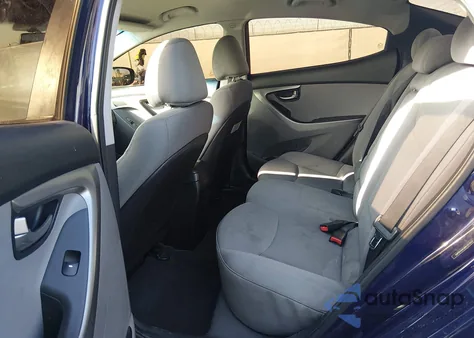 2013 Hyundai Elantra Gls from USA, damaged, VIN 5NPDH4AE8DH357933